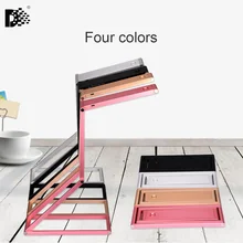 Регулируемые настольные лампы для ноутбука, мягкая перезаряжаемая светодиодная лампа, 18 бусин, Складная Настольная лампа, белый температурный переменный светильник