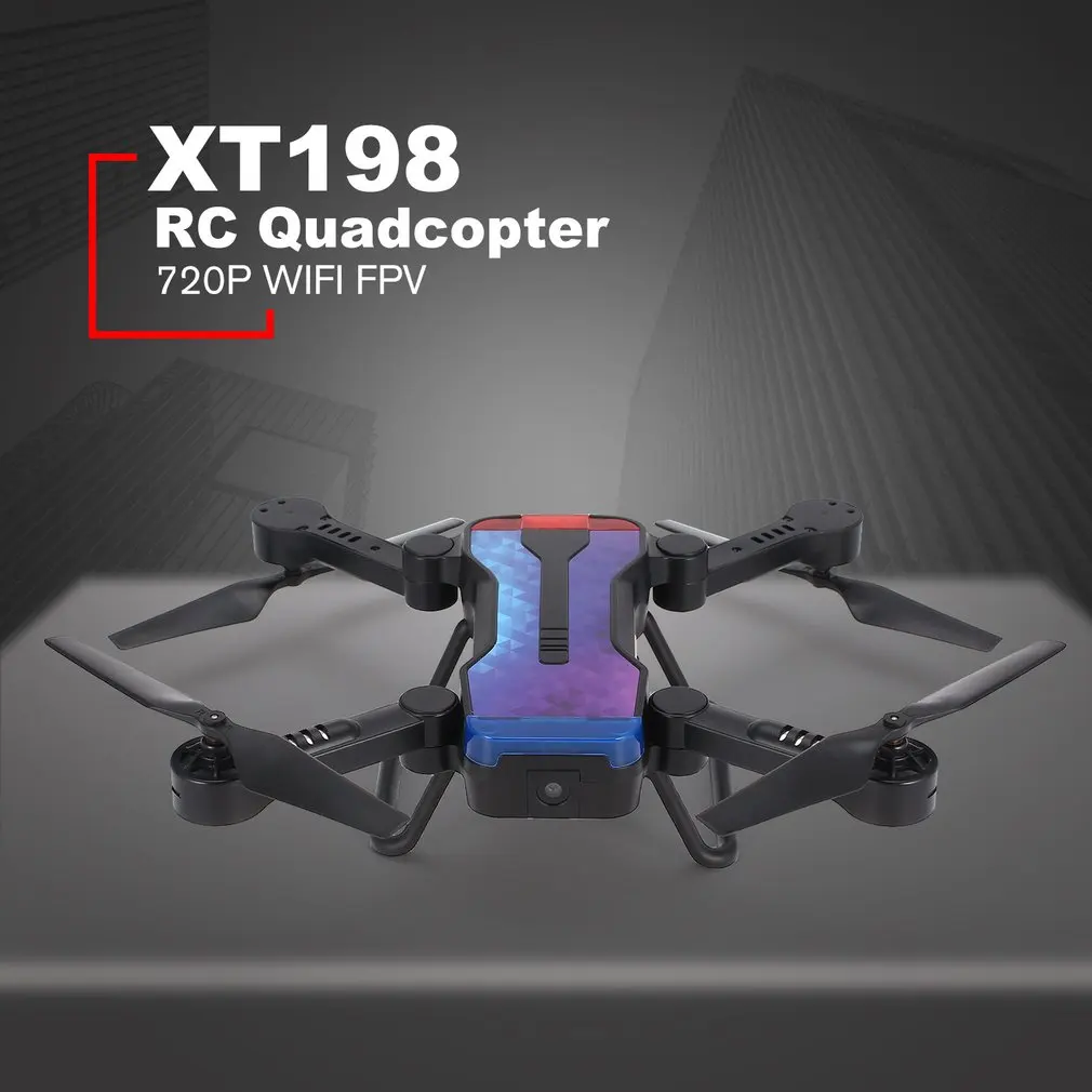 

XT198 720P WIFI FPV With Beauty Mode Optical Flow Positioning Altitude Hold RC Quadcopter RC Control and Gravity Control Mode