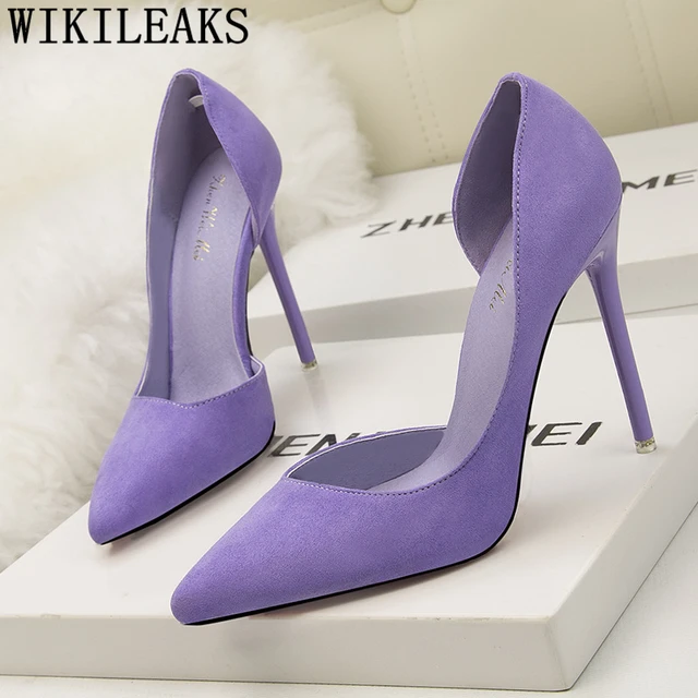 Amazon.com | Lavender Purple Pearl Bridal Shoes Special Event Party High  Heels Women Prom Dress Shoes Gorgeous Rhinestone Pumps | Shoes