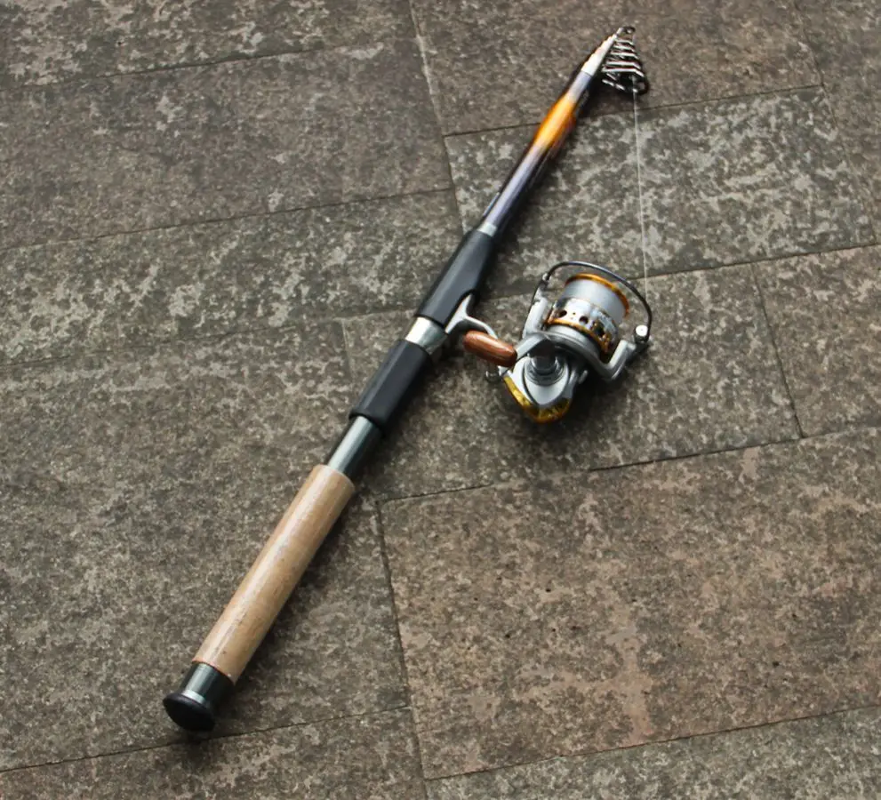 

6 sections 3.0M Casting Carbon Fiber Fishing Rod + DC5000 Spinning Fishing Reel Set Kit Fishing Tackle