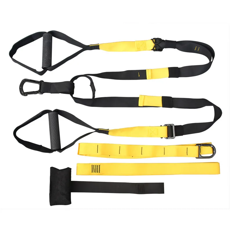 Image snowshine3 #3522 Suspension Straps Total Body Workout Trainer Pro Kit   Ideal Home Gym Training System with Rubber Sleeve Grips