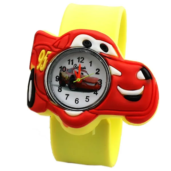 Горячая Распродажа детские часы мальчик мультфильм автомобиль часы силиконовая лента потрепанный стол студентов прекрасный крутой ребенок подарок для мужчин детей