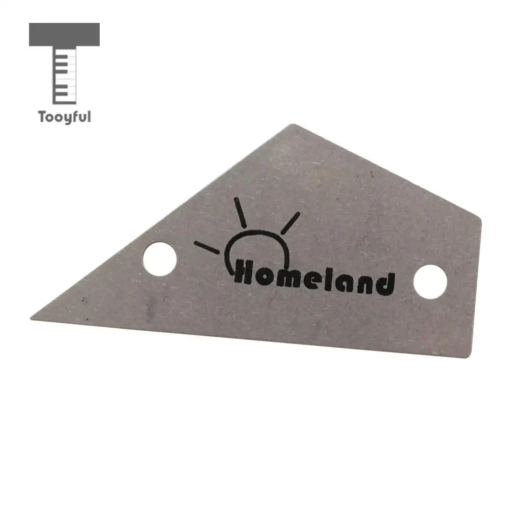 Tooyful Luthier Fret Finder Rocker Guitar Frets Leveling Tool for Guitar Parts Accessories