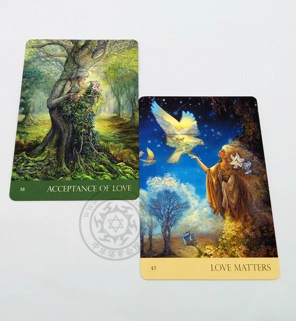 Natures Whispers Oracle Cards английская версия игральных карт настольная игра, карты Таро