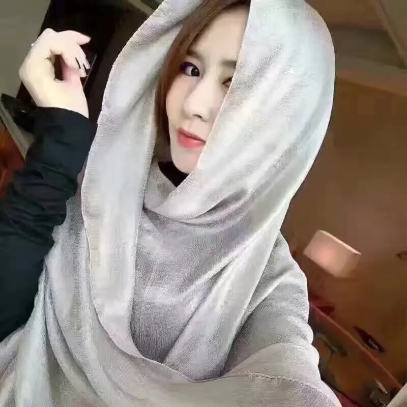 

Za 2017 linen silk scarf,muslim plain hijab,shawls and scarves,Head wrap,muffler,women cape,wraps shawls,cotton linen scarves