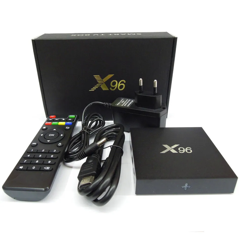 

Latest 2GB RAM 16GB ROM X96 Android 6.0 TV Box Amlogic S905X Quad Core KODI 4Kx2K 2.4GHz WiFi Smart Media Player Set Top Box