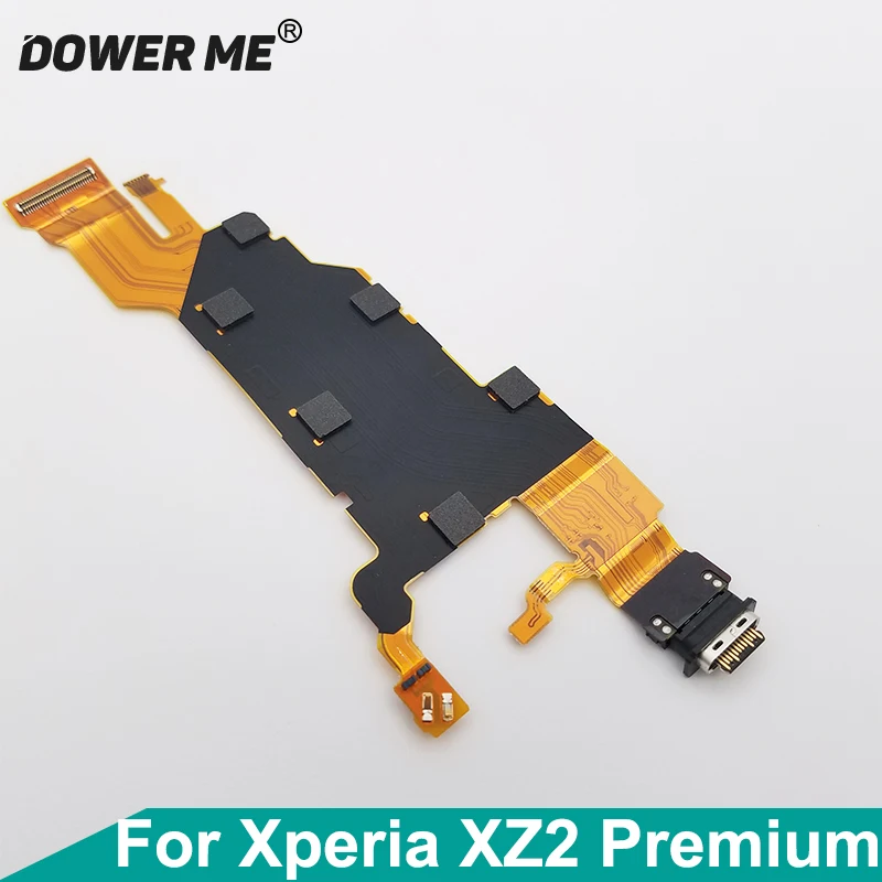 Зарядное устройство Dower Me с USB разъемом типа c гибкий кабель для Sony Xperia XZ2 Premium H8166 XZ2P