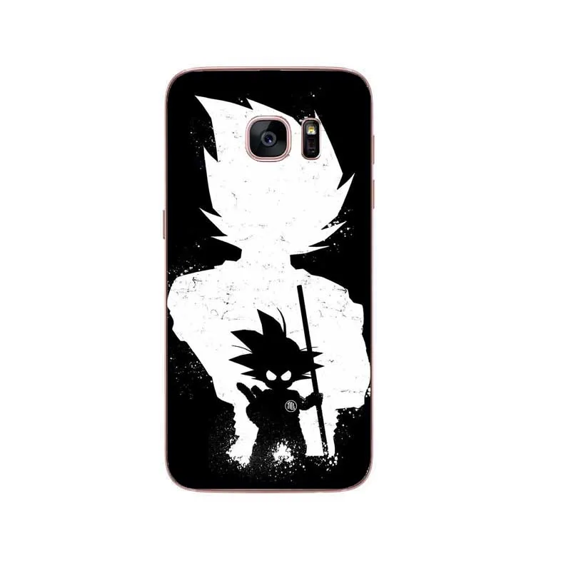 Dragon Ball DragonBall Мягкие TPU чехол для Samsung A3 A5 A7 / J3 J5 J7(ЕС) телефон случаях - Цвет: Серый