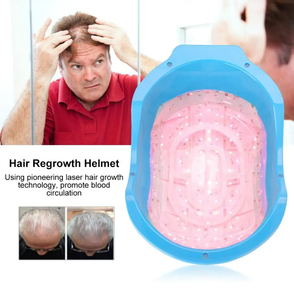 Обновленные лазерные волосы Regrowth шлем лечение волос терапия шлем контроль масла против выпадения волос Кепка продвижение волос Regrowth cap