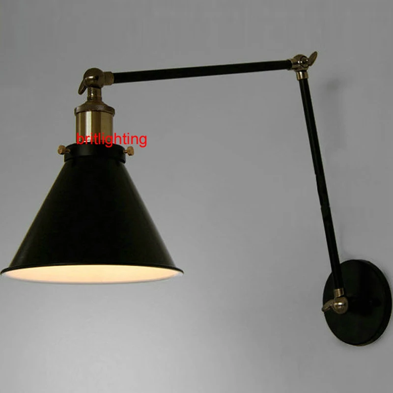 Edison bulb Wall Lamp America style country nostalgic copper wall lamp edison iron classic lamps bedroom vintage | Лампы и освещение