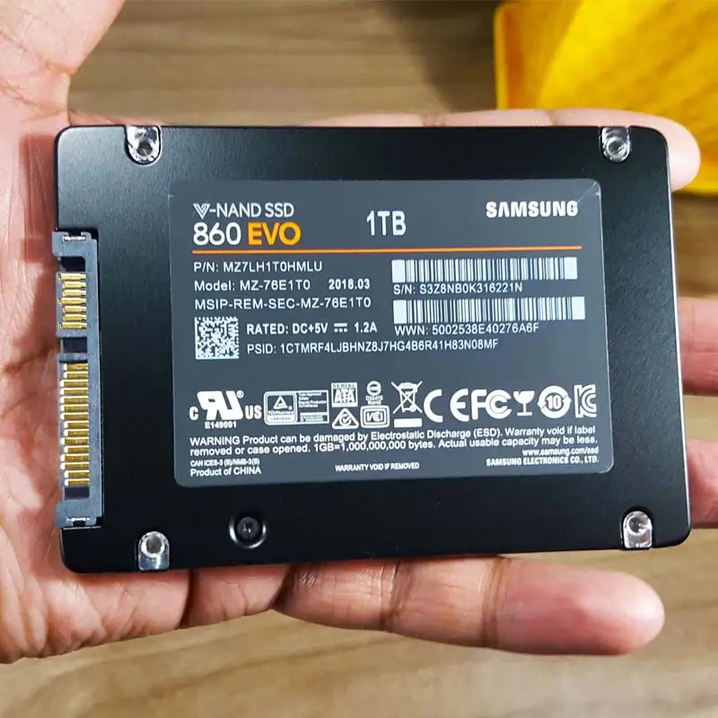 Samsung 1 ТБ ssd HDD 2," 250 ГБ 500 2 ТБ 4 ТБ Sata HDD intel V-NAND 860 EVO флэш-память твердотельный накопитель портативных жесткого диска