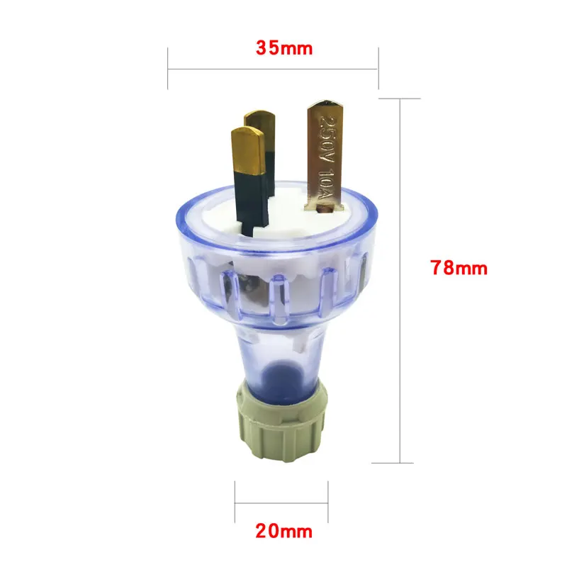 SAA утвержден Австралия AU 3 Pin пт электрическая мощность адаптер мужской штепсельный соединитель 10A 250V NZ Электрический провод-удлинитель вилки