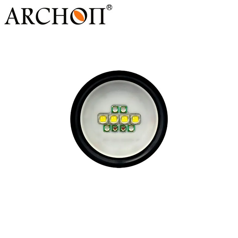 Новый Дизайн! ARCHON D34V W40V подводного фотографирования подводный Fashlight видео факел