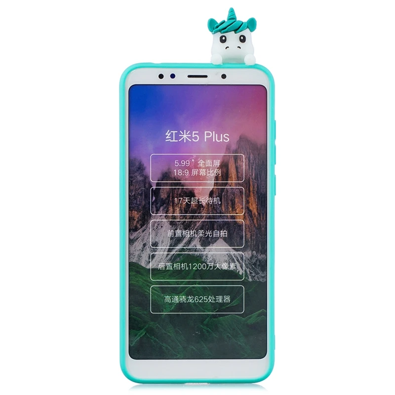 Etui Xiaomi Redmi 5 Plus Case Cover on Xiomi Redmi 5 3D Cartoon Panda Pig Unicorn Silicon Case for Xiaomi Redmi 5 Plus Case Capa Etui Xiaomi Redmi 5 Plus Case Cover on Xiomi Redmi 5 3D Cartoon Panda Pig Unicorn Silicon Case for Xiaomi Redmi 5 Plus Case Capa