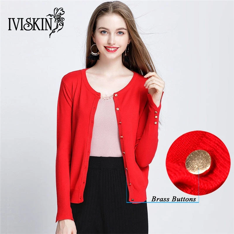 Women Sweater Casual Large Short Knitted Cardigans 2017 Autumn Winter