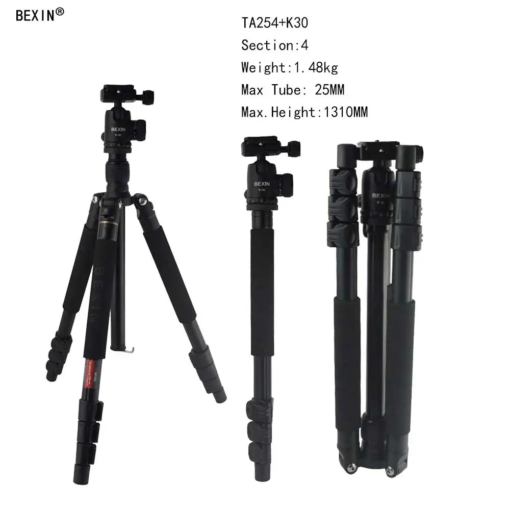 

Factory price extendable digital camera professional camera tripod parts