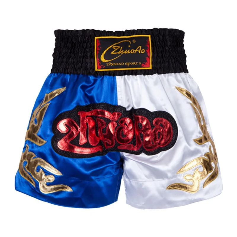 Men's Boxing Pants Printing MMA Shorts kickboxing Fight Grappling Short Tiger Muay Thai boxing shorts clothing sanda cheap mma 7