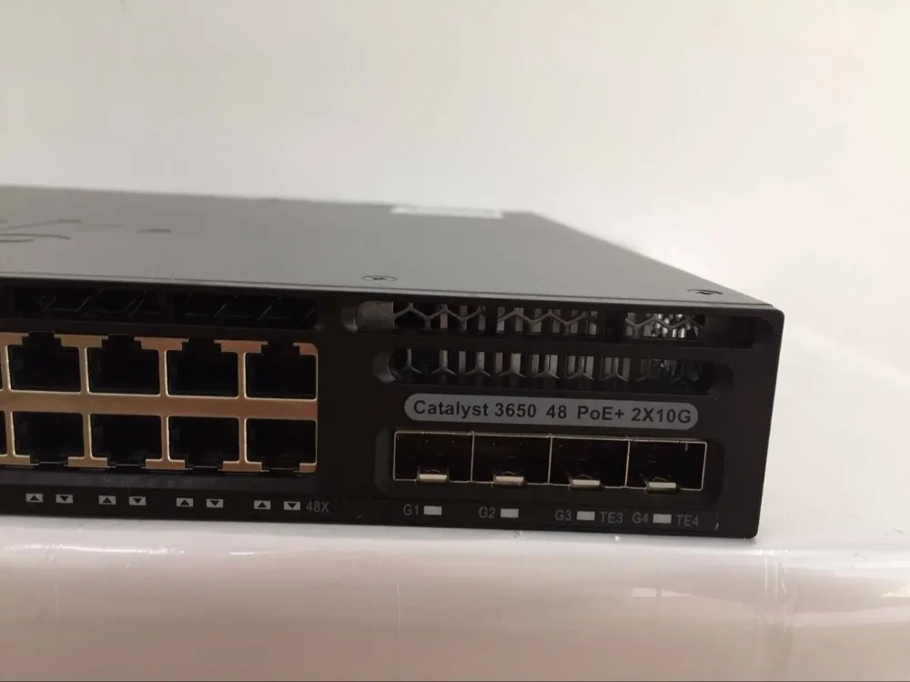 Коммутатор WS-C3650-48PD-S катализатор C3650 48 порт PoE 2x10 gb utlink Ethernet переключатели