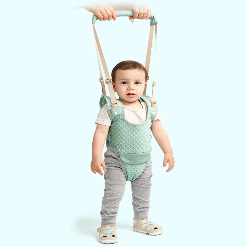 

Removable Safety Harnesses Leashes Baby Walker Harness Assistant Multifunctional Breathable Walking Learning Belt Baby Rein