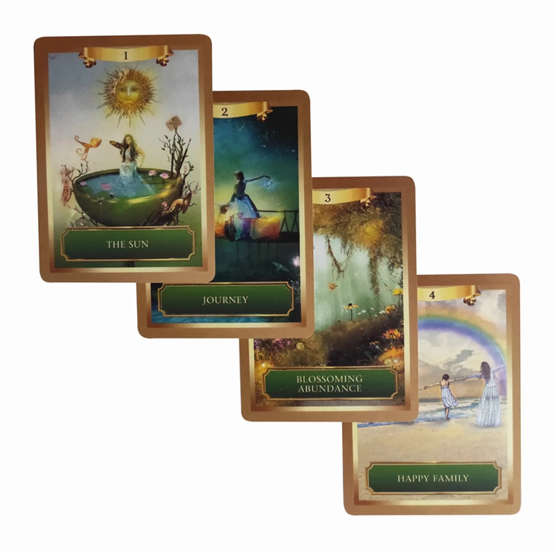 Новые карты mysterious power oracle deck, английские карты Таро, руководство-гадание Фортуна для женщин, настольная игра, 53 карты/набор