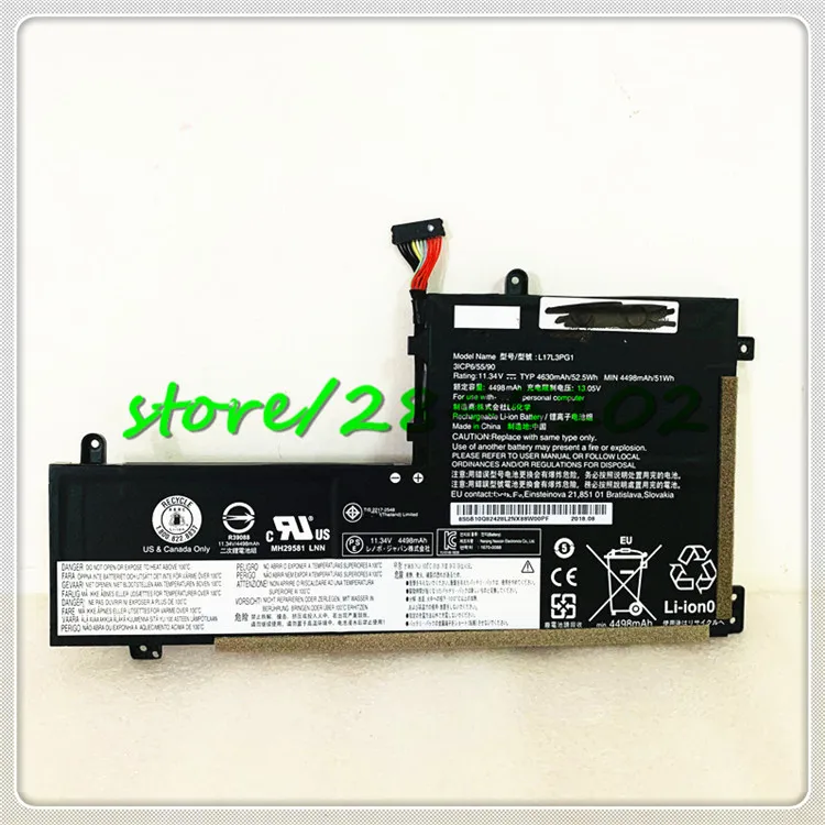 Аккумулятор для ноутбука Lenovo Legion Y530 11 34 в Вт/ч L17C3PG1 L17L3PG1 L17M3PG1 L17M3PG3|Аккумуляторы