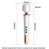 New Super Powerful 5 Speed 10 frequency vibration G-Spot AV Wand Sex Toys,Magic Wand Massager Vibrators Sex Products For Woman ► Photo 2/6