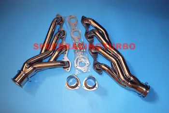 

EXHAUST HEADER MANIFOLD FOR CHEVY EXHAUST MANIFOLD FOR GM 65-73 BIG BLOCK BBC V8 366-454 PAIR SHORTY SQUARE PIPE