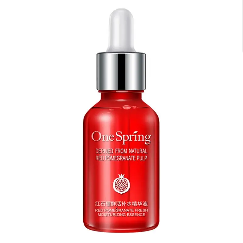 Natural Red Pomegranate Aroma Oils Facial Serum Liquid Essence Anti Aging Ageless Lift Firming
