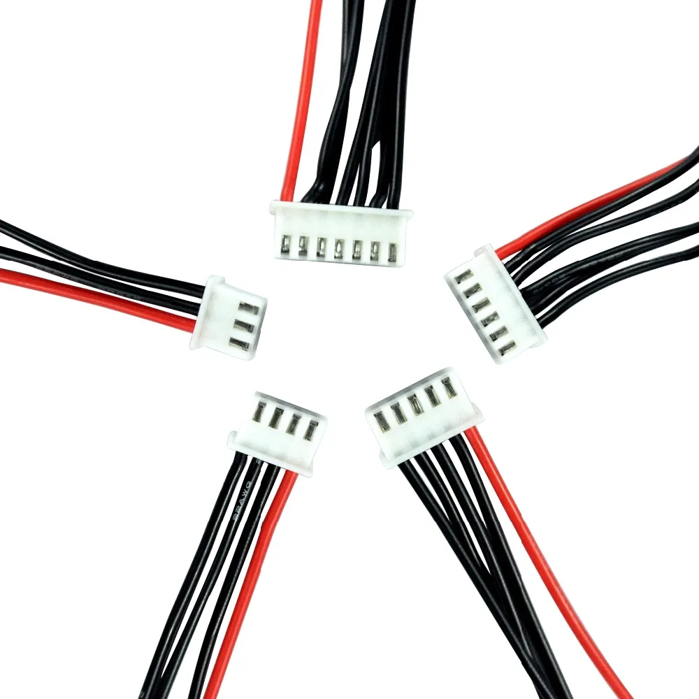 10pcs 2S 6S JST XH JST XH Connector Adapter plug Balance Changer Wire