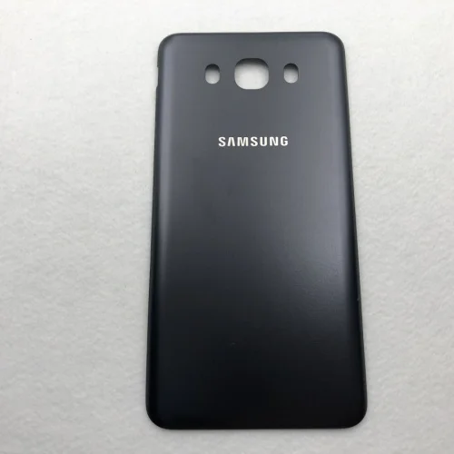 J710 black Батарейный для Samsung Galaxy J7 j710, задняя крышка, чехол, задняя крышка для SM-J710F J710M J710H J710FN - Цвет: J710 black