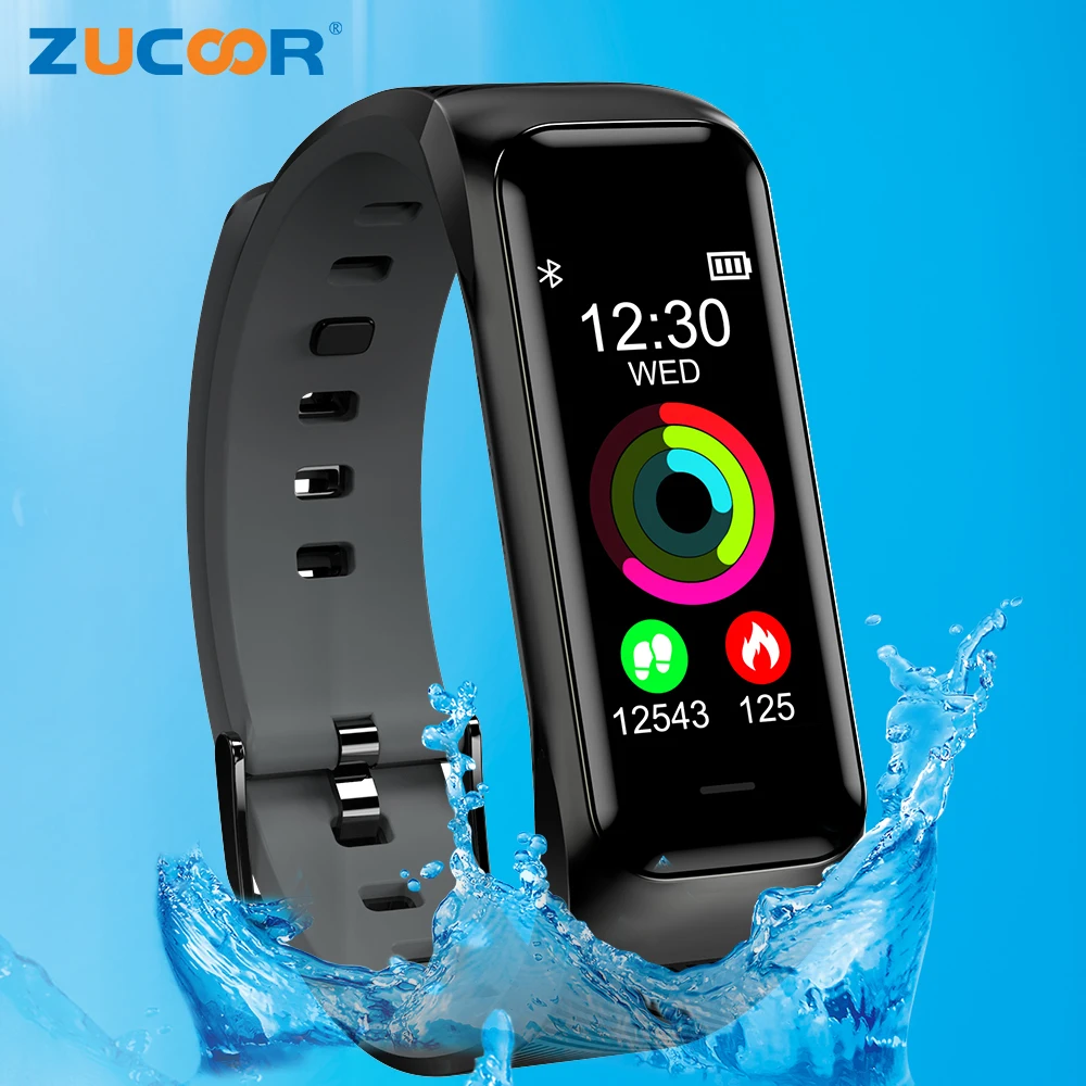 ZUCOOR Smart Bracelet Pulsometro Ip 68 Fitness Wearable Devices