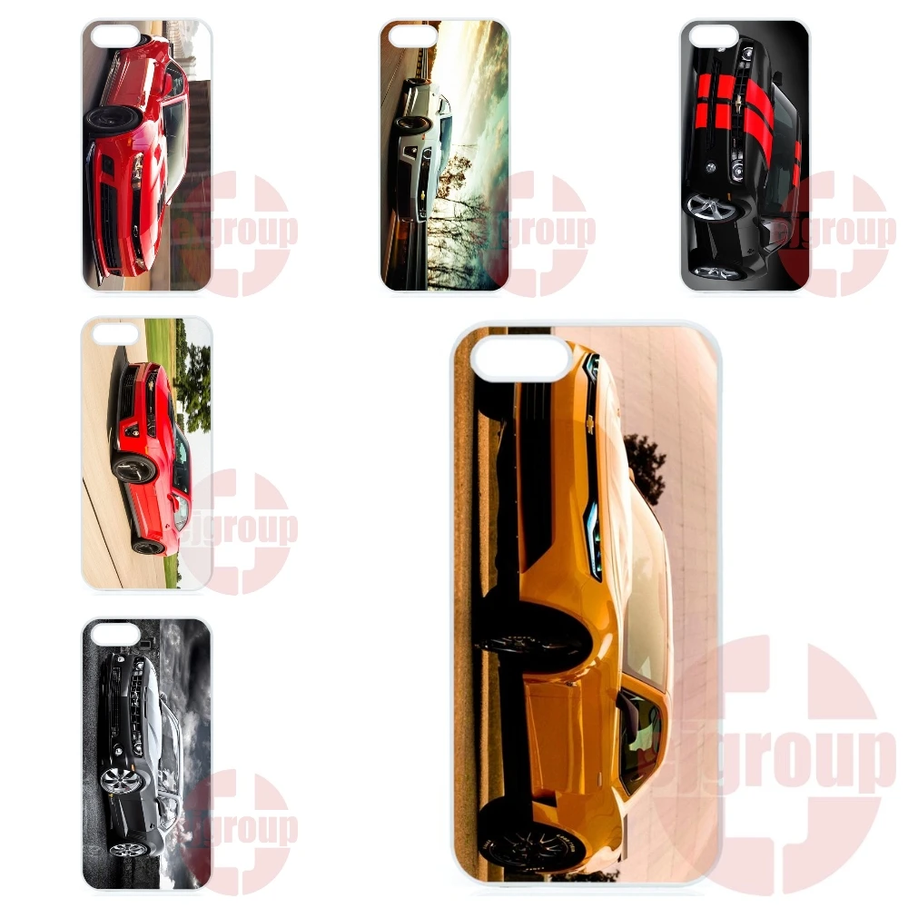 Мода Ячейки Случае Для Apple iPhone 4 4S 5 5C SE 6 S 7 Плюс 4.7 5.5 iPod Touch Прохладный Chevrolet Camaro