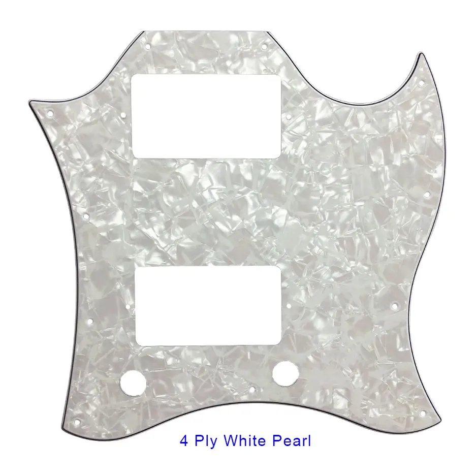 Pleroo гитарные Запчасти-для Gib standard SG Full Face Гитара Pickguard Route PAF Humbuckers Scratch Plate