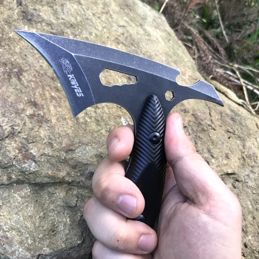 

Lowest price Multi-purpose ax Sharp Survival tomahawk axes hatchet camping survive axe Boning Knife Chopping meat Bones EDC tool