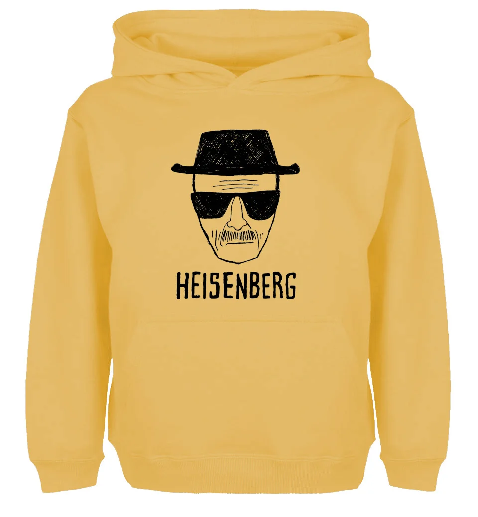Дизайнерская толстовка с капюшоном BREAKING BAD Heisenberg для мужчин и женщин мальчиков