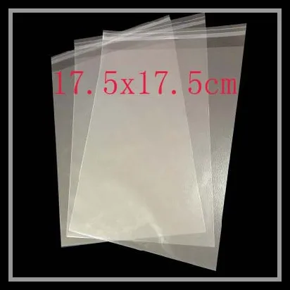 200pcs/lot Gift bags, self adhesive plastic bag,Transparent packaging plastic bag, OPP bag, 17 ...