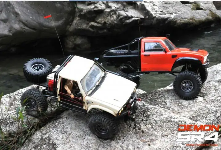 2018 CROSSRC DEMON SR 4 1:10 весы rc 4X4 RC rock cralwer Cralwer грузовик с мягким корпусом наборы 4wd compaible