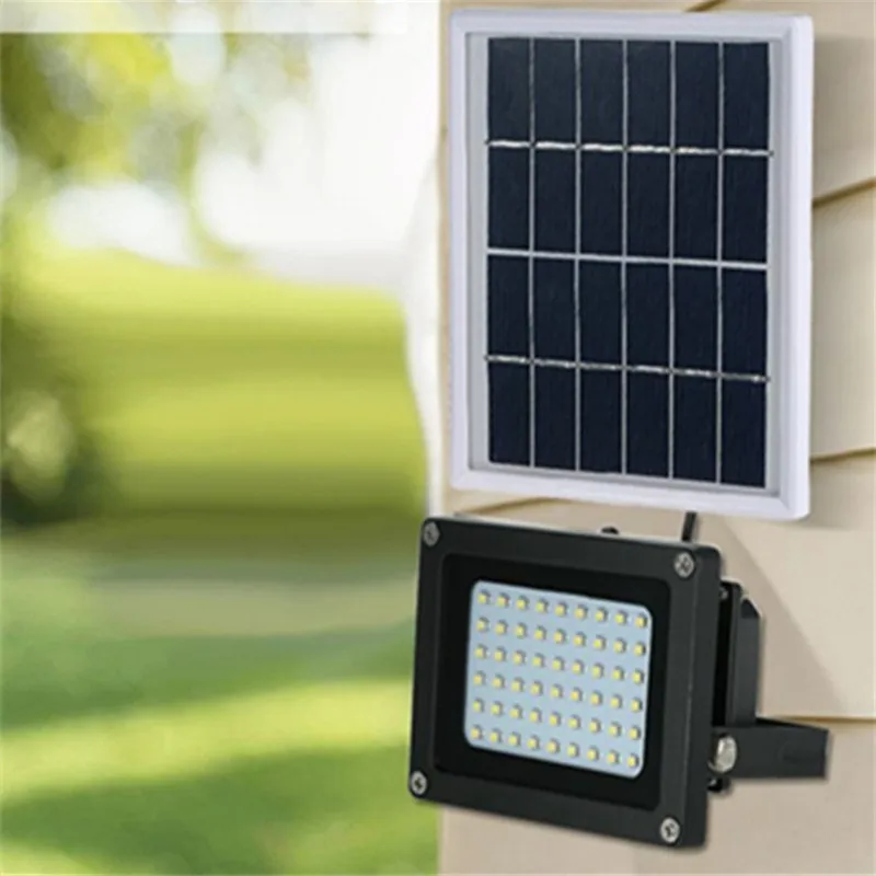 Movido a Energia Holofotes ao ar Segurança à Prova de Água Conduziu a Luz de Inundação Lumen para Casa Solar Levou Holofote Livre Lâmpada 400 Jardim Gramado Piscina 54 - 7 Holofotes Ao Ar Livre Segurança À Prova