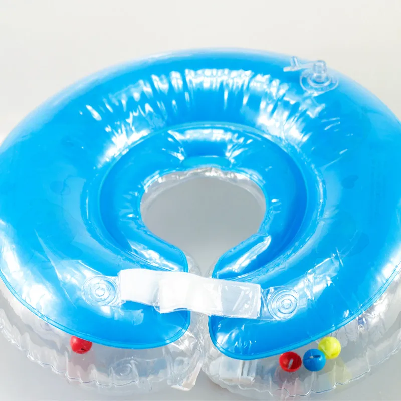 Free Shipping Baby Kids Infant Swimming Protector Neck Float Ring Safety Life Buoy Life Saver Neck Collar Inflatable Tube 12