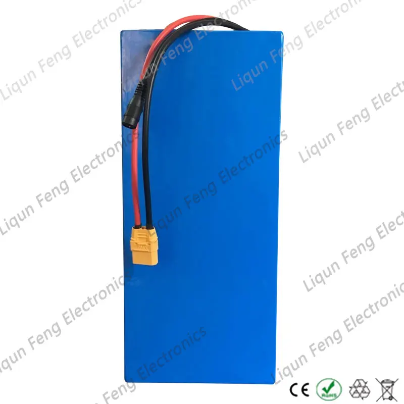 Top High Power 2000W 48V 20AH Electric Bicycle Battery 48V 20AH EBike Battery 48 Volt Lithium Battery with 50A BMS 2A Charger No Tax 5