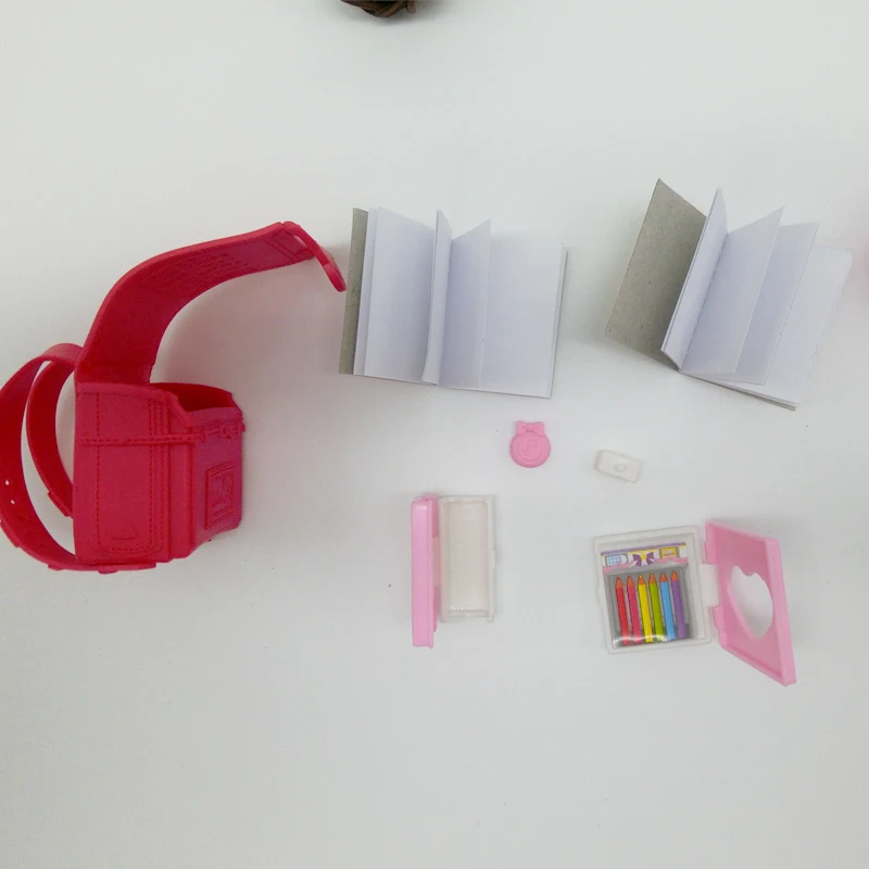 Bonecas miniatura 1:6 bonecas bolsa mochila Gênero : Meninas
