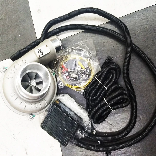 Electric Turbo Supercharger Kit Automatic Sd Regulation High Electric Turbo Supercharger Kit Automatic Sd Regulation High Efficiency And Energy Saving Air Filter Intake Improve Car
