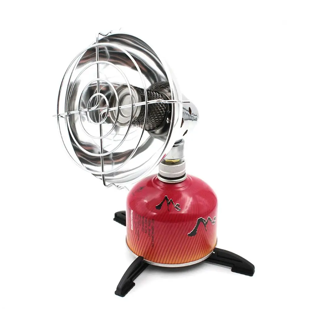 Mini Gas Heating Butane Silver Durable Tent Outdoor Tent Warmer