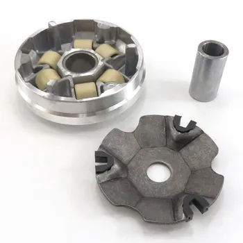 

Motorcycle Variator Set with 8 gram roller weights For GY6 Scooter Moped ATV Go kart 49cc 50cc QMB139