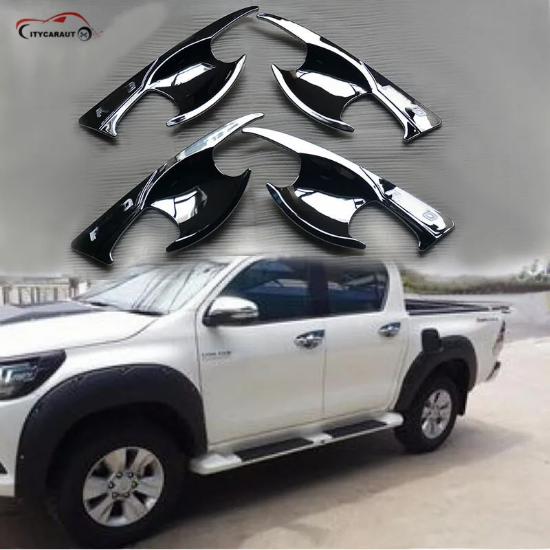 CITYCARAUTO 2016 2019 подходит для Hilux новинка ручка двери вставка планки стайлинга