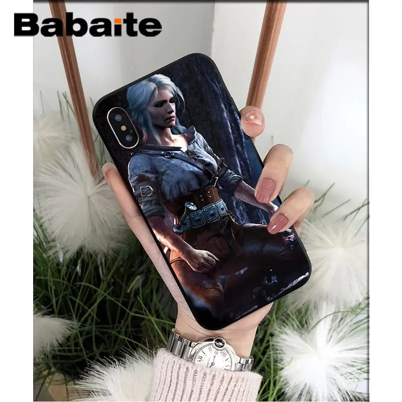 Babaite The Witcher Wild Colorful Cute Phone Accessories Case for Apple iPhone 8 7 6 6S Plus X XS MAX 5 5S SE XR Cellphones