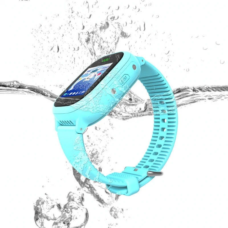 

1pcs kids GPS tracker watch TD06S IP67 waterproof swim camera Watch touch Screen SOS Call Location children Smart Watch TD06S