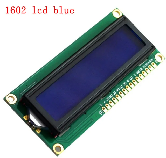 

3.3V 5V 1602 16x2 LCD Display Module HD44780 drive Yellow or blue screen IIC adapter for SPI or paraller 51 STM MCU UNO project