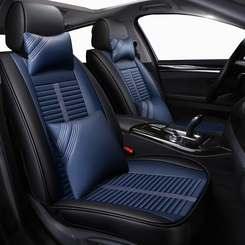 Новинка кожаные универсальные автомобильные чехлы на сиденья для chevrolet impala lacetti