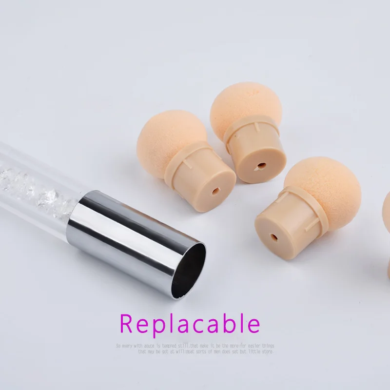 Sponge-Heads-Brush-Sharp-Round-Replaceable-Powder-Brush-Shade-Gradient-Pen-Nail-Art-Tool-UV-Gel (2)